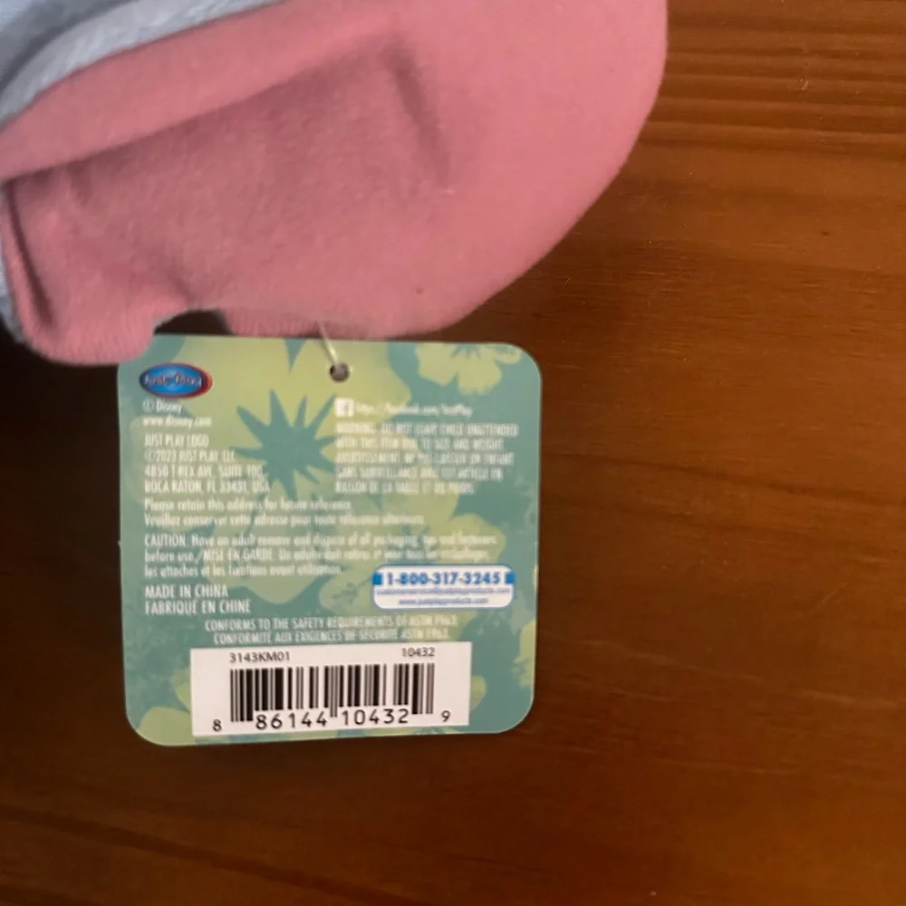 Disney Lilo & Stitch Plush Authentic NWT One Size - Picture 6 of 7